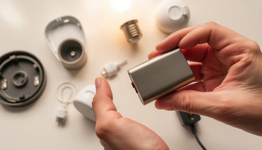How to Replace or Recharge a Cordless Wall Lamp Battery