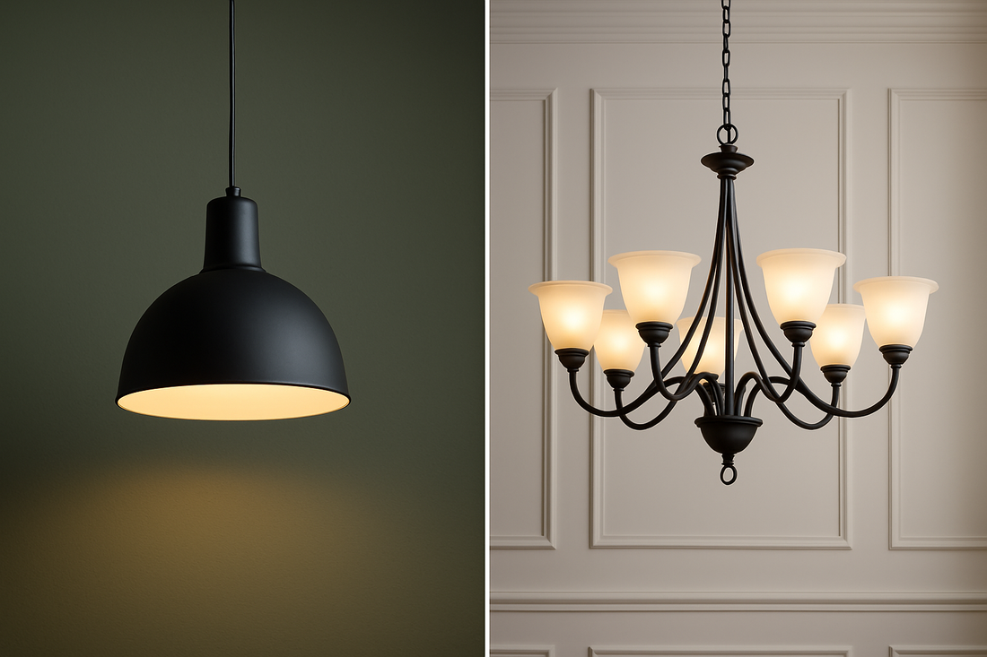 Pendant Lamps vs. Chandeliers: Which Is Right for You?