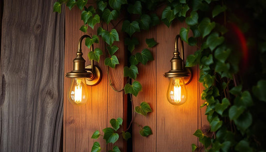Vintage & Rustic Cordless Wall Sconces for a Cozy Atmosphere