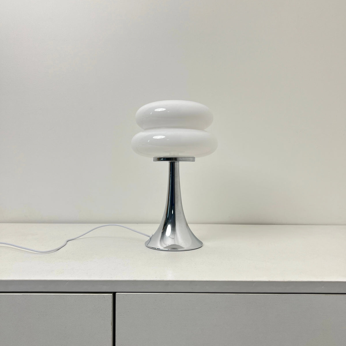 Hamburger Glass Table Lamp – USB Powered Dimmable