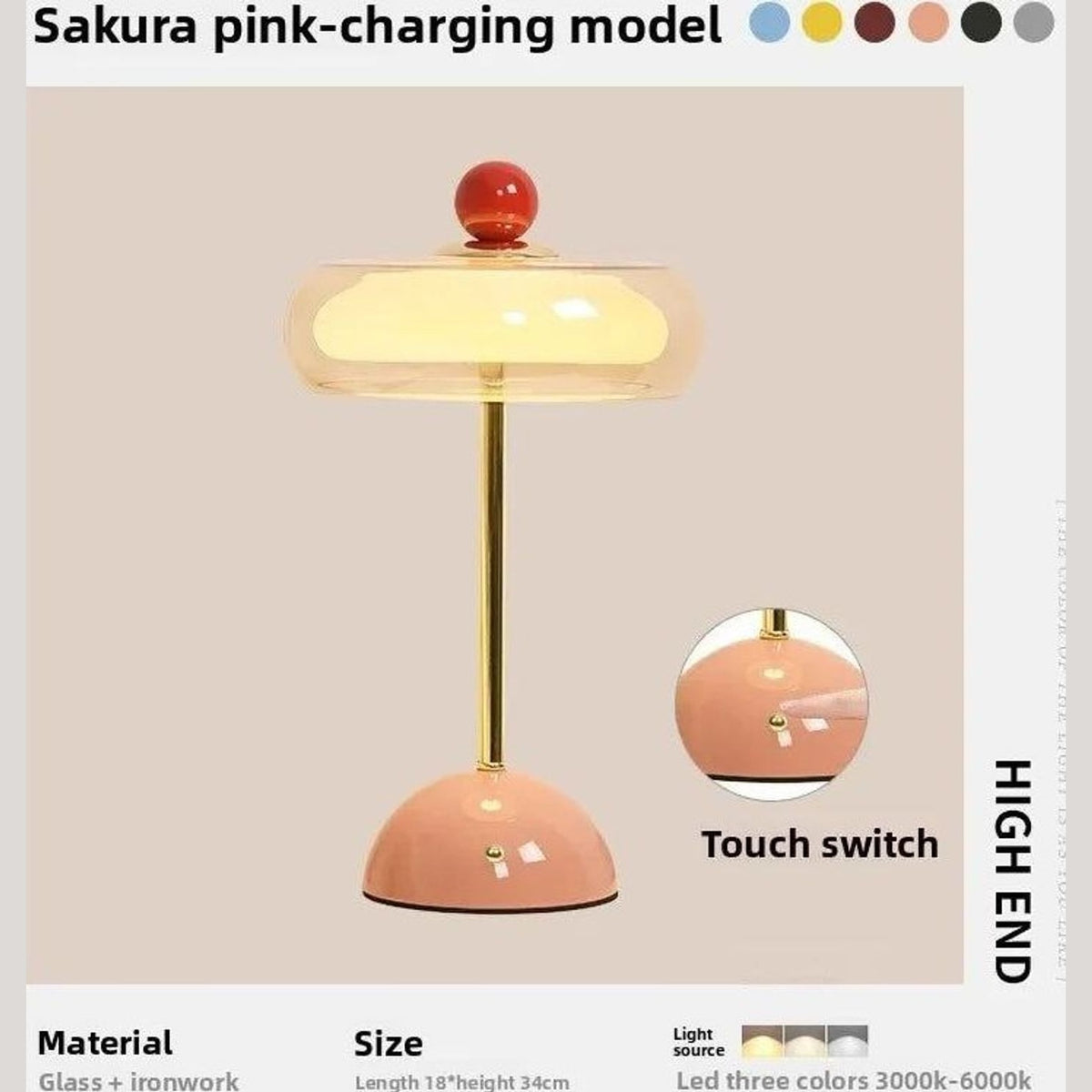 mushroom table lamp 6