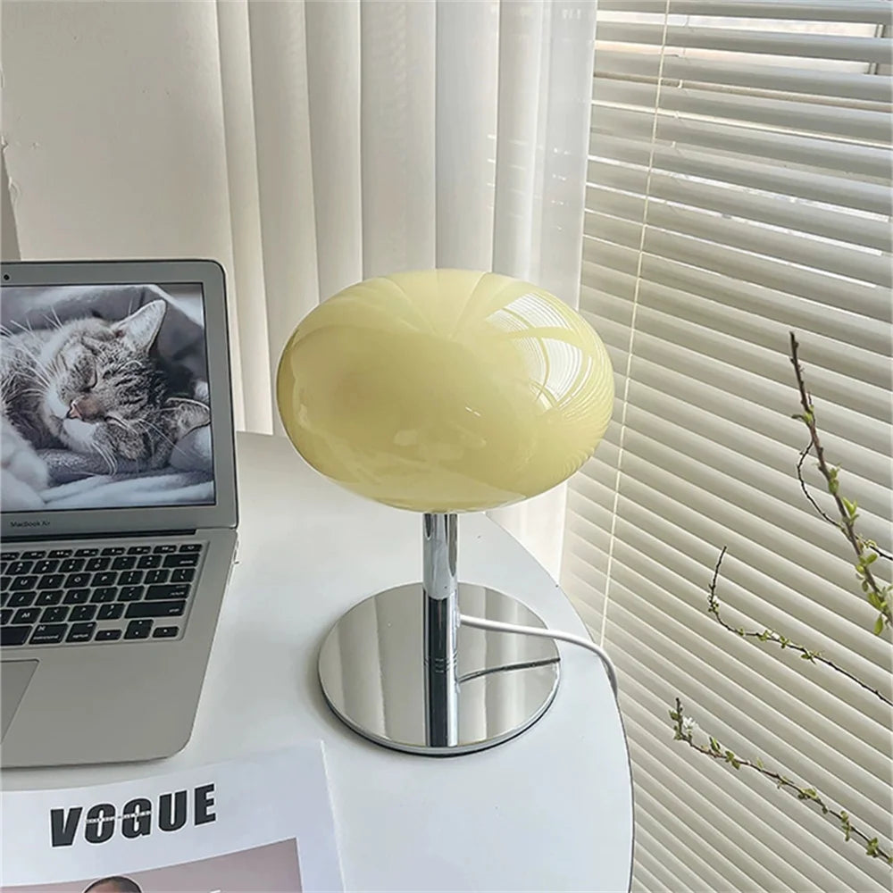 Glass Table Lamp – Touch Control 3 Colour Modes