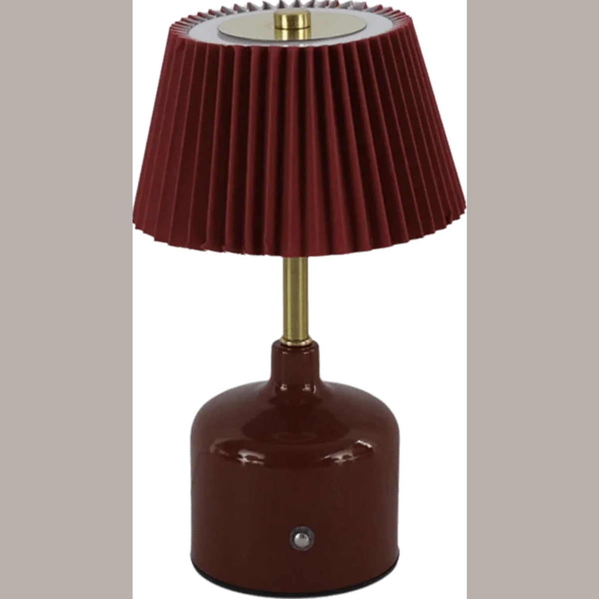 minimalist pleated desk lamp