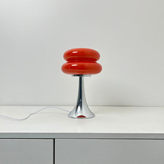 Hamburger Glass Table Lamp – USB Powered Dimmable