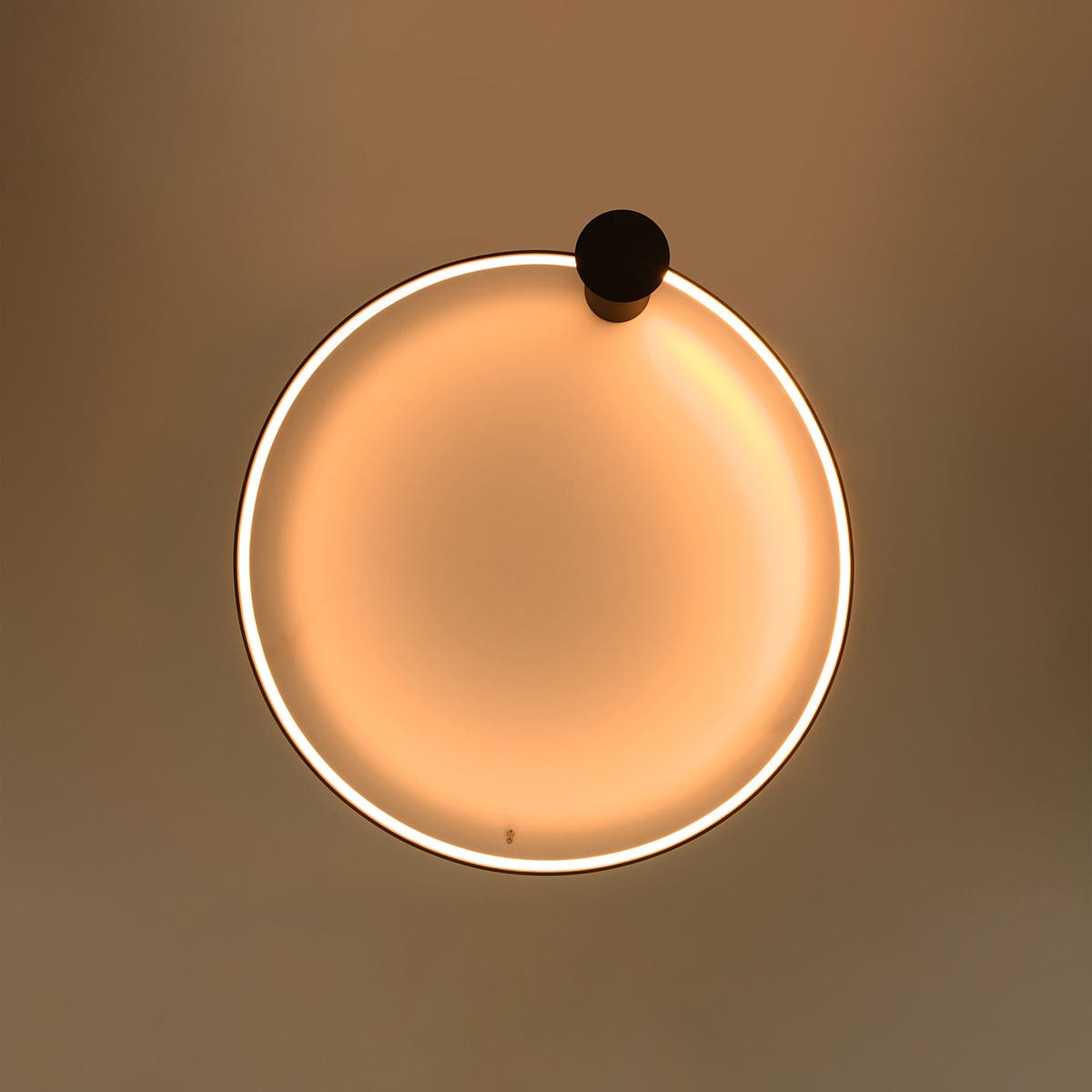 Sollux Lighting Ceiling Lamp Rio 110 White - Modern LED Circle Light - 3000K Warm Light - Flicker-Free - High CRI 90 - Energy Efficient - Elegant Polish Design