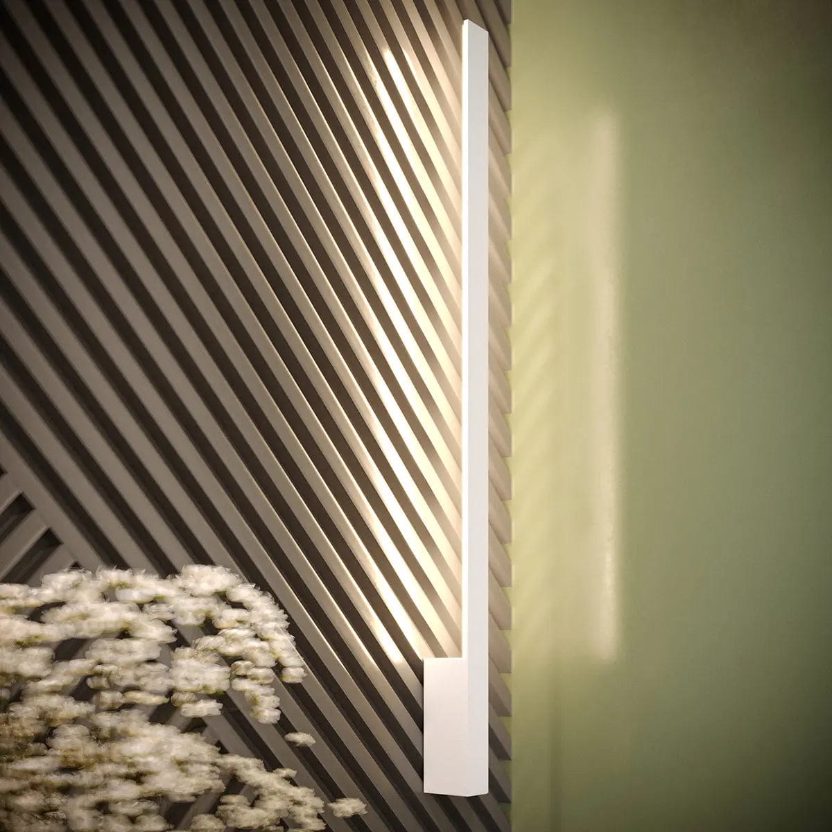 Sollux Lighting LAHTI M White Wall Lamp