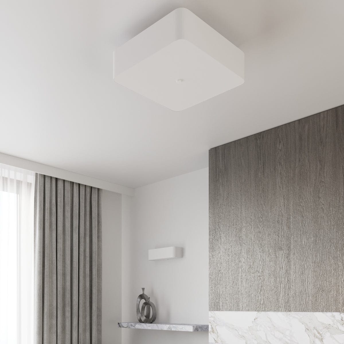 Sollux Lighting LOKKO Ceiling Lamp 45 White - Adjustable Light Intensity - Creative Freedom - Black and White Color Options - Easy to Clean - Modern Lighting