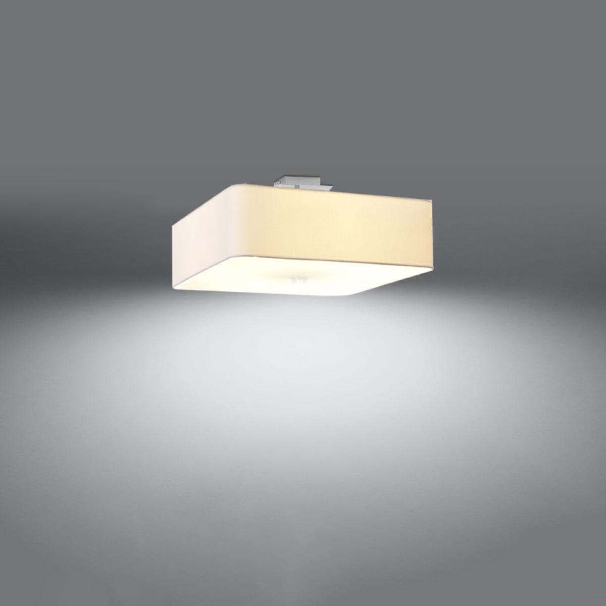 Sollux Lighting LOKKO Ceiling Lamp 45 White - Adjustable Light Intensity - Creative Freedom - Black and White Color Options - Easy to Clean - Modern Lighting