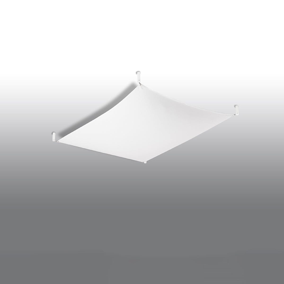 Sollux Lighting LUNA Ceiling Lamp 1 White - Minimalist Design - High-Quality LED Module - Flicker-Free Lighting - Energy Efficient - Easy to Clean