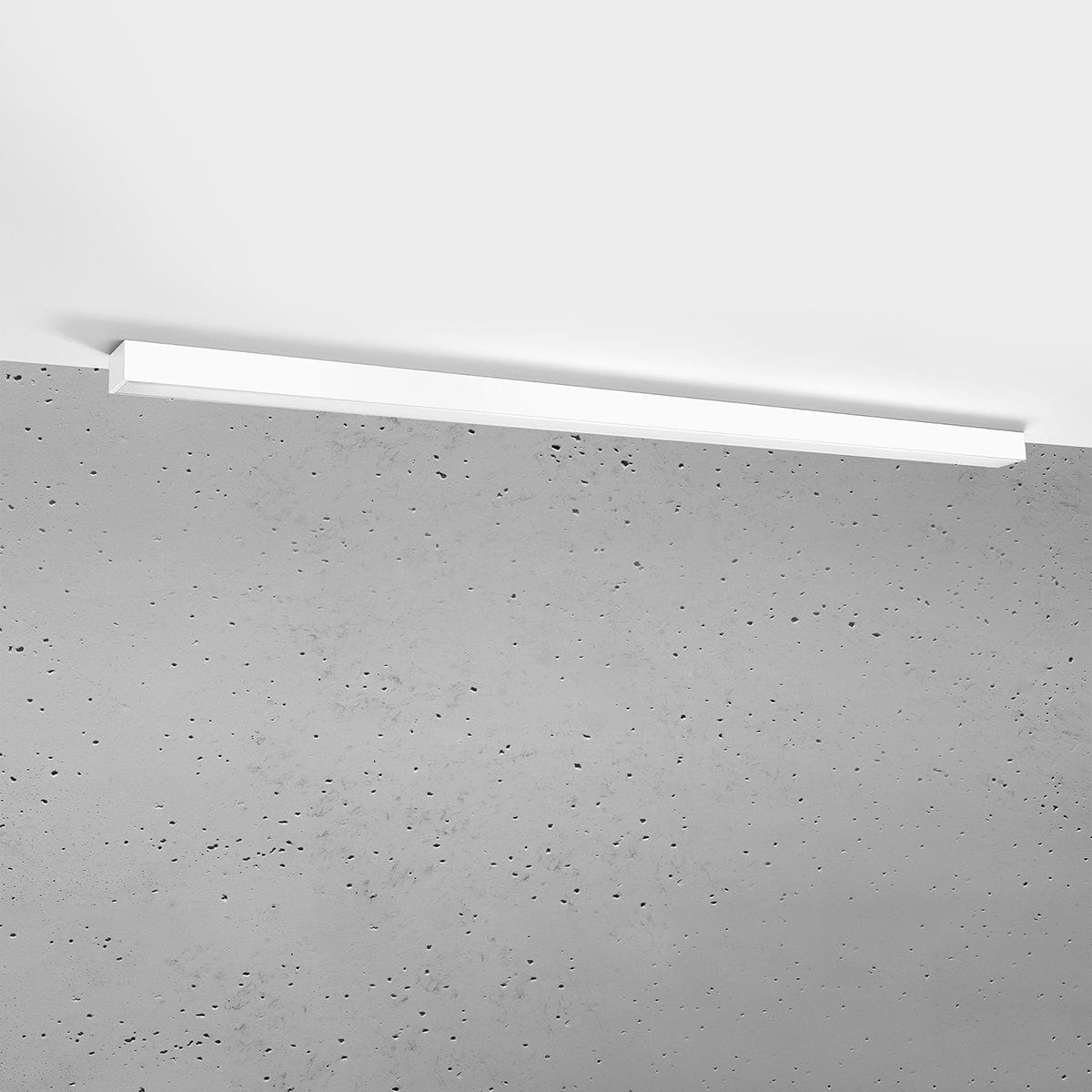 Sollux Lighting Pinne 150 Ceiling Lamp White - Minimalist Design - Integrated LED Module - Flicker-Free - High CRI - Energy Efficient - Long-Lasting with 5-Year Warranty