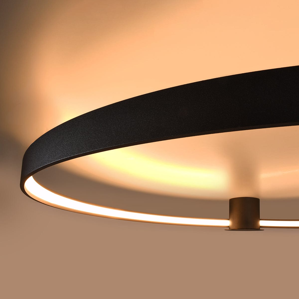 Sollux Lighting Rio 55 White LED Ceiling Lamp - 3000K Warm Light - Modern Circular Design - CRI 90+ - Flicker-Free Glow - Energy Efficient & Long-Lasting