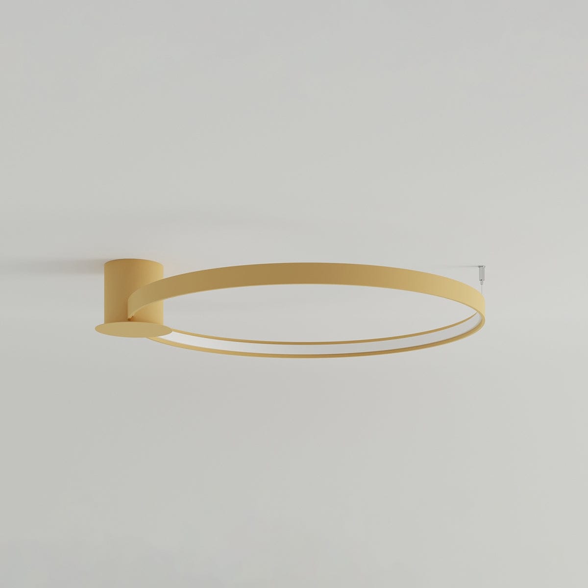 Sollux Lighting RIO 78 Ceiling Lamp Golden LED 4000K - Circular Design - High CRI - Flicker-Free - Energy Efficient - Long-Lasting and Versatile Lighting