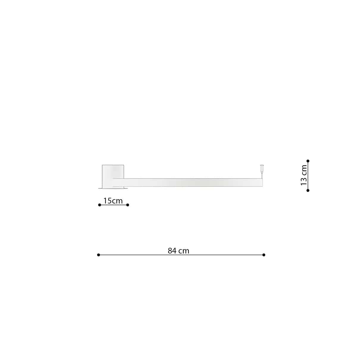 Sollux Lighting Rio 78 White LED Ceiling Lamp - 3000K Warm Light - Modern Circular Design - CRI 90+ - Flicker-Free & Energy Efficient - Sleek & Versatile Elegance