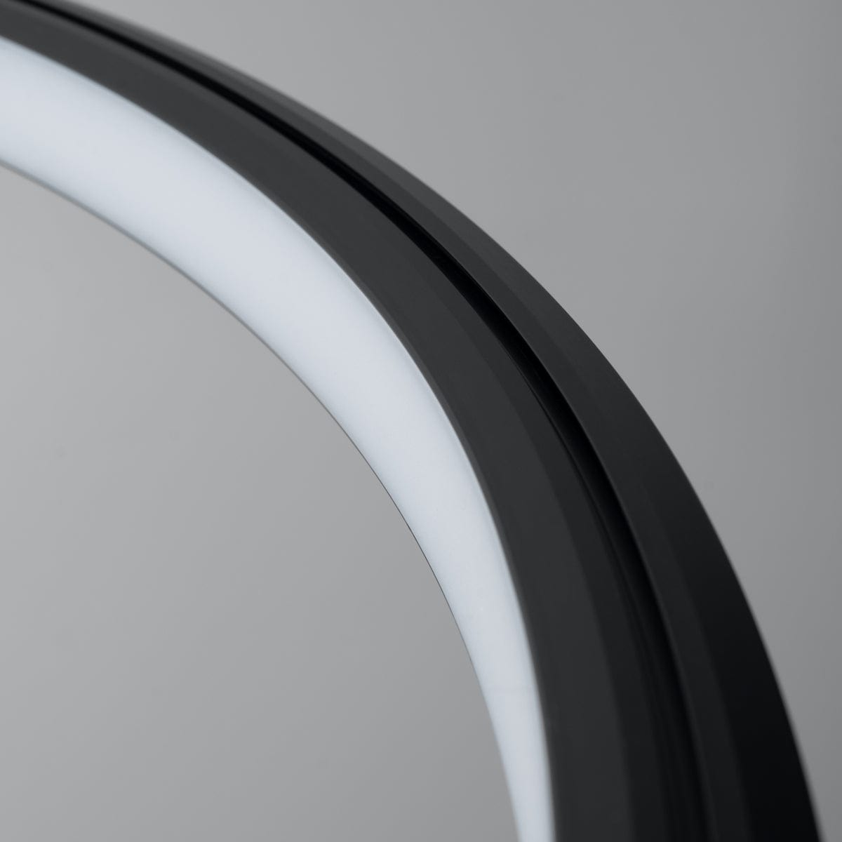 Sollux Lighting RISA LED Chandelier - 80 Black - 3000K Warm Light - Modern Minimalist Ring Design - Energy-Efficient with 5-Year Warranty