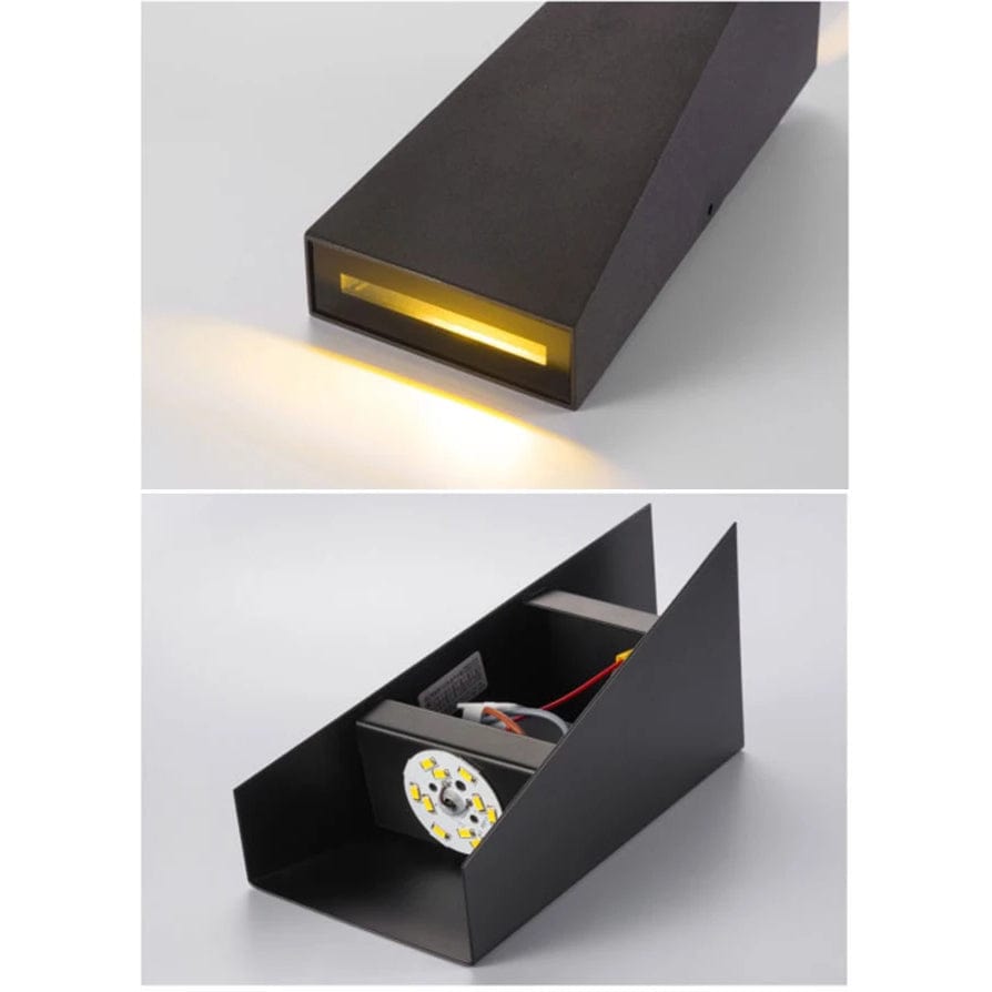 Verthara 10W Waterproof LED Wall Lamp Fixture with Dual Heads for Indoor and Outdoor Wall Lights