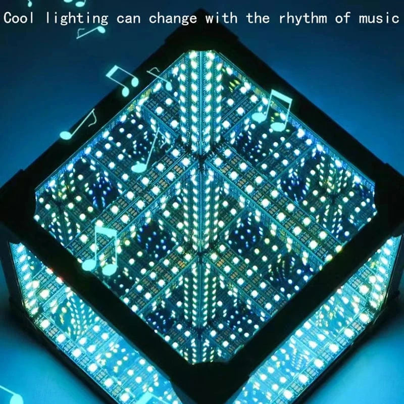 Verthara 3D Cube Abyss Desktop Atmosphere Light