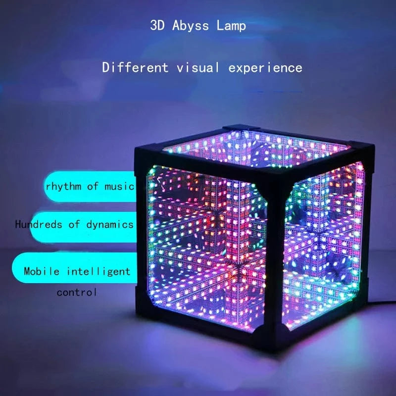 Verthara 3D Cube Abyss Desktop Atmosphere Light
