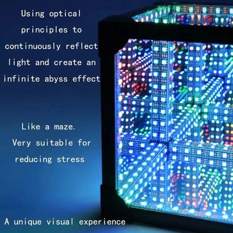 Verthara 3D Cube Abyss Desktop Atmosphere Light