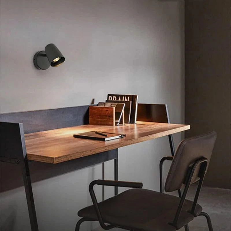 Verthara 5W LED Wall Light - Adjustable Mount - Folding Rotation - Warm/Cool White - Aluminium Body - Modern Design