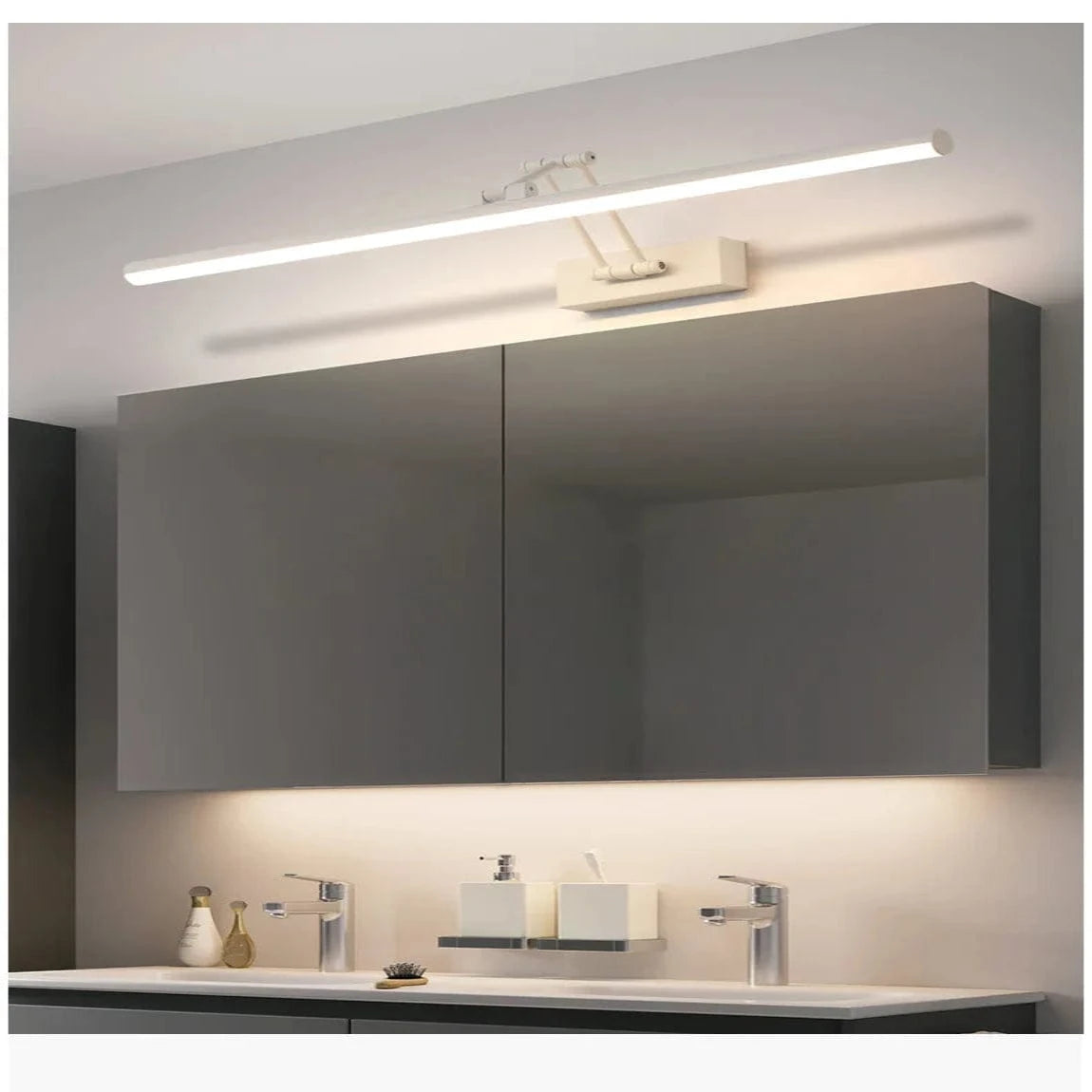 Verthara Adjustable Mirror LED Light - Wall Lamp