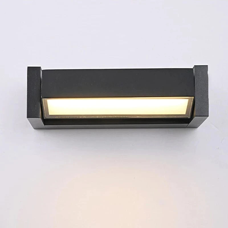 Verthara Adjustable Outdoor Wall Lamp, Waterproof Aluminum Exterior Lighting Fixture for Garden and Patio, Modern Outdoor Wall Lights