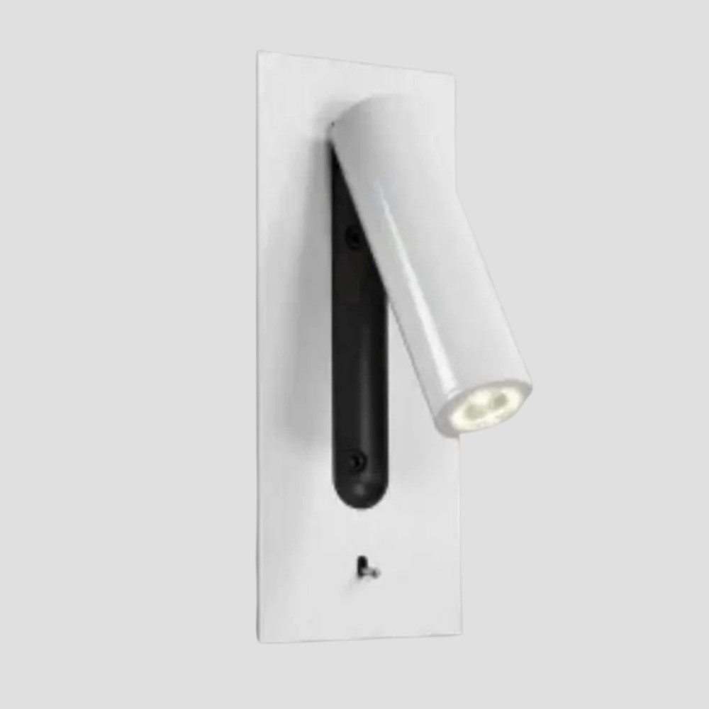 Verthara Adjustable USB Charging Wall Lamp with 350° Rotation – Modern Wall Sconce Lighting for Bedside and Hotel Use Warm White (2700-3500K) / White / A