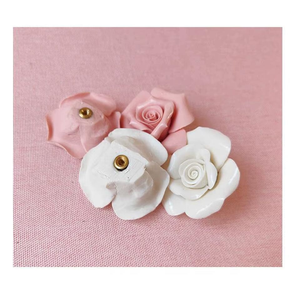 Verthara American Frosted Glass Flower Table Lamp