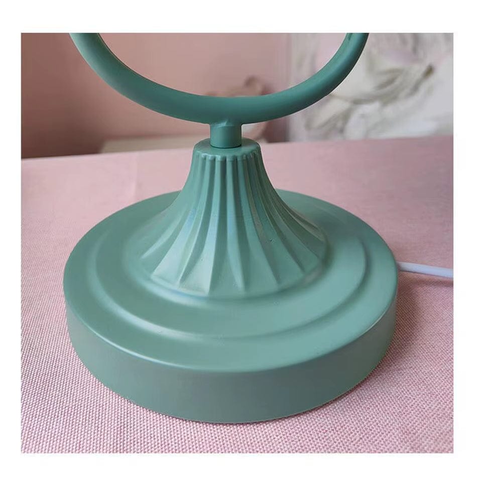 Verthara American Frosted Glass Flower Table Lamp