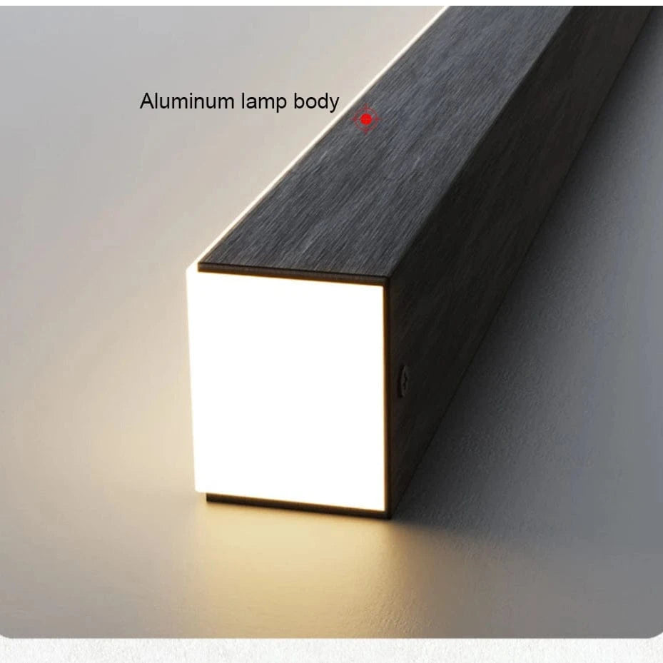 Verthara Black LED Pendant Light Fixture – Adjustable Modern Chandelier for Kitchen Island and Dining Room