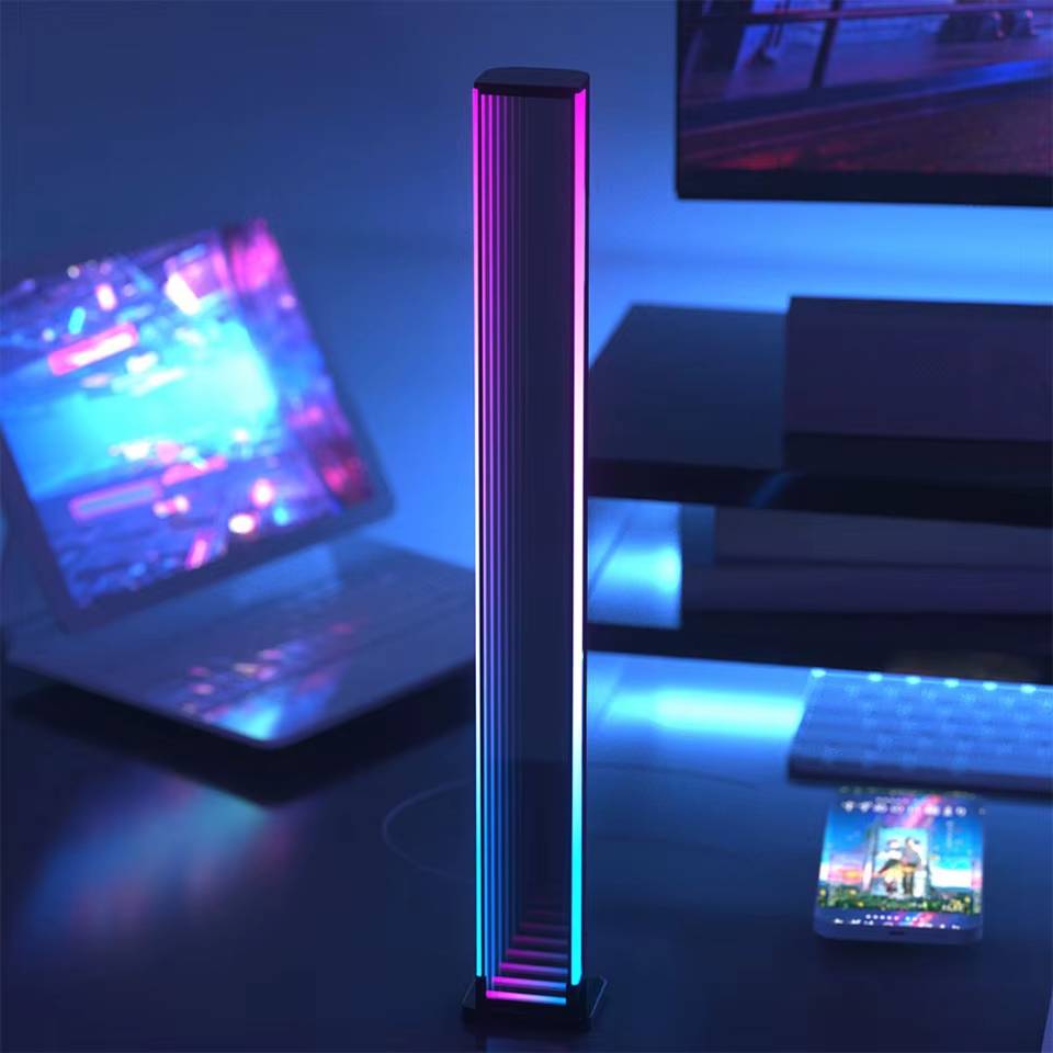 Verthara Bluetooth RGB Ambient Light – Versatile Desktop Mood Lamp with Remote Control and Dual Installation Modes