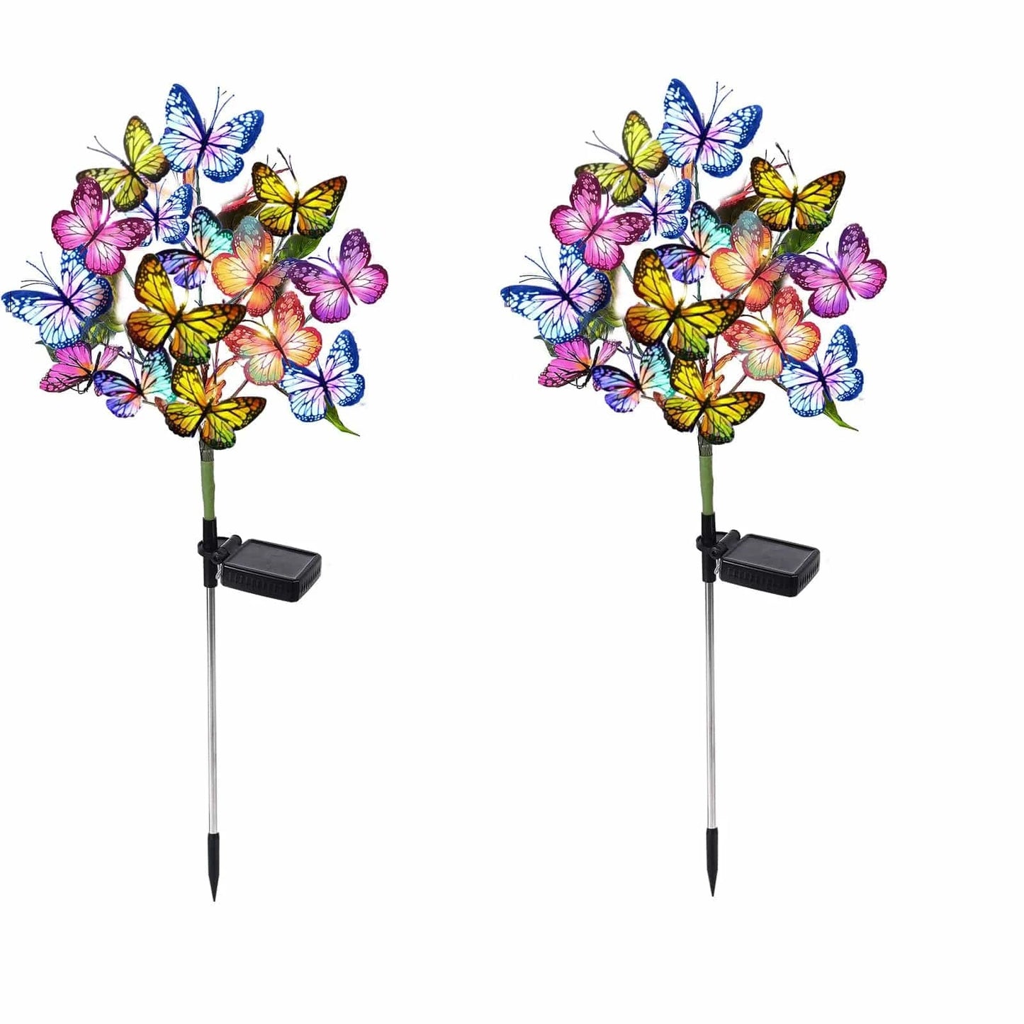 Verthara Butterfly Solar Garden Light 2pcs