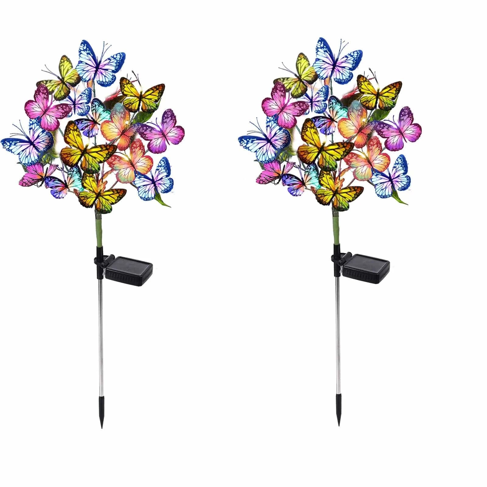 Verthara Butterfly Solar Garden Light 2pcs