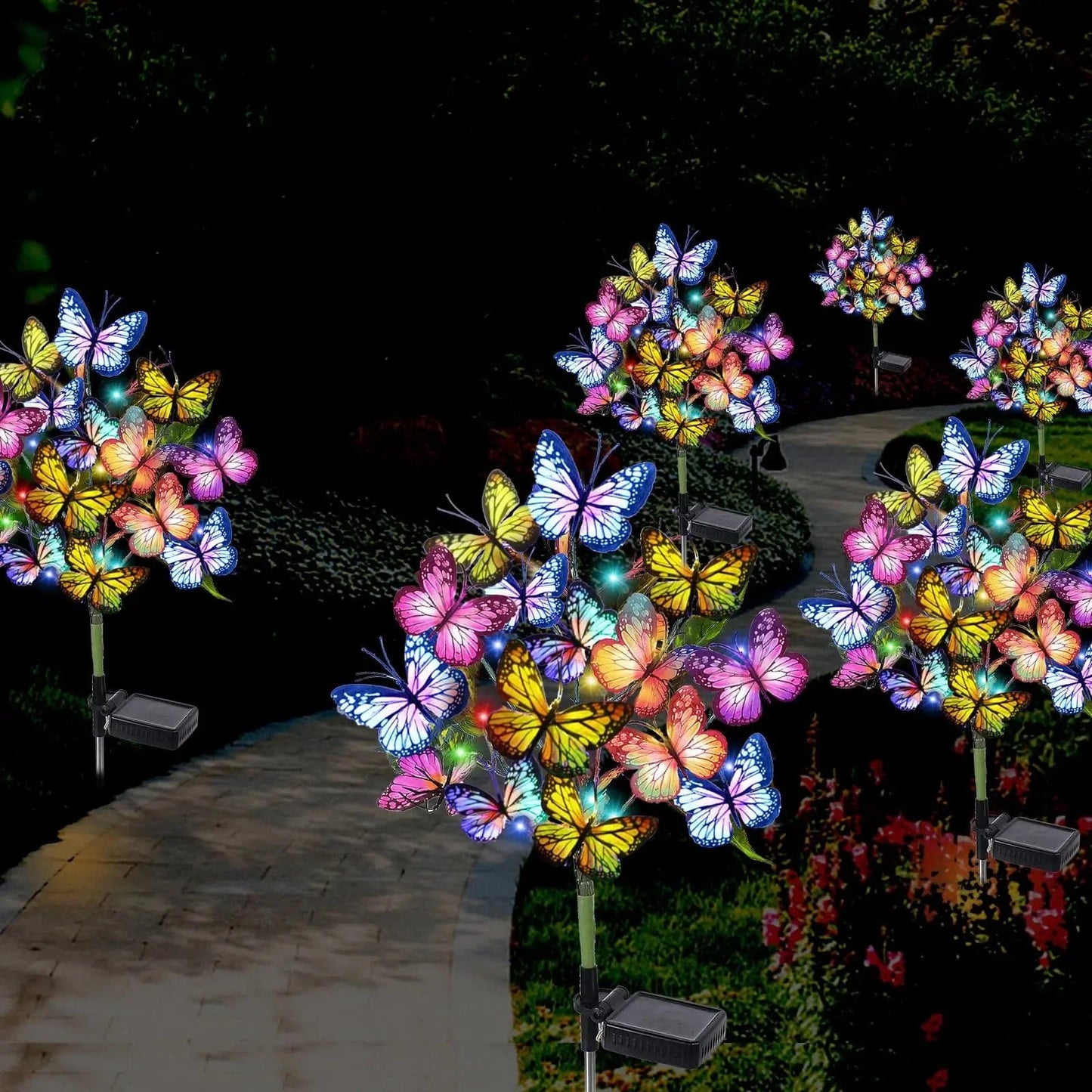 Verthara Butterfly Solar Garden Light