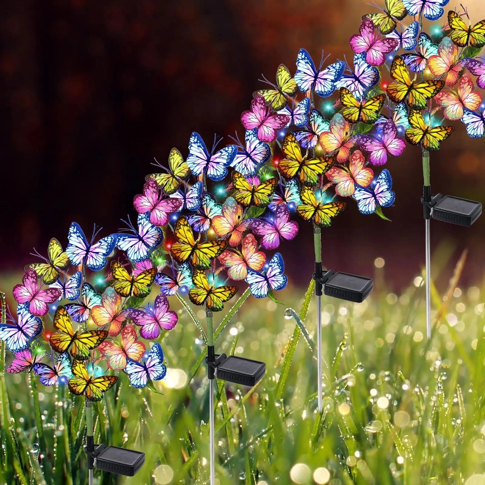 Verthara Butterfly Solar Garden Light