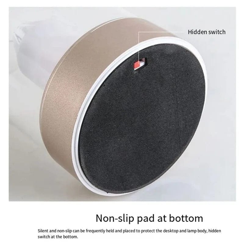 Verthara Candle Glow LED Rechargeable Table Lamp