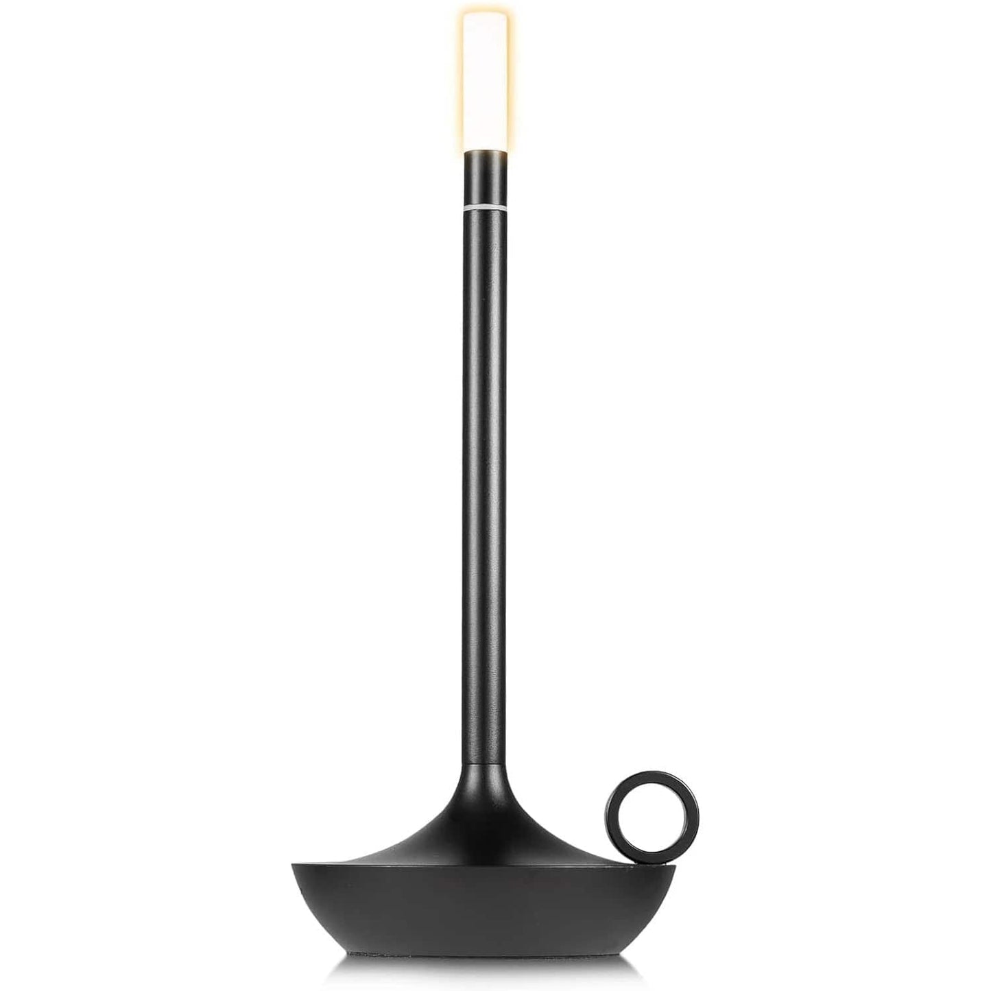 Verthara Candlestick Table Lamp Black