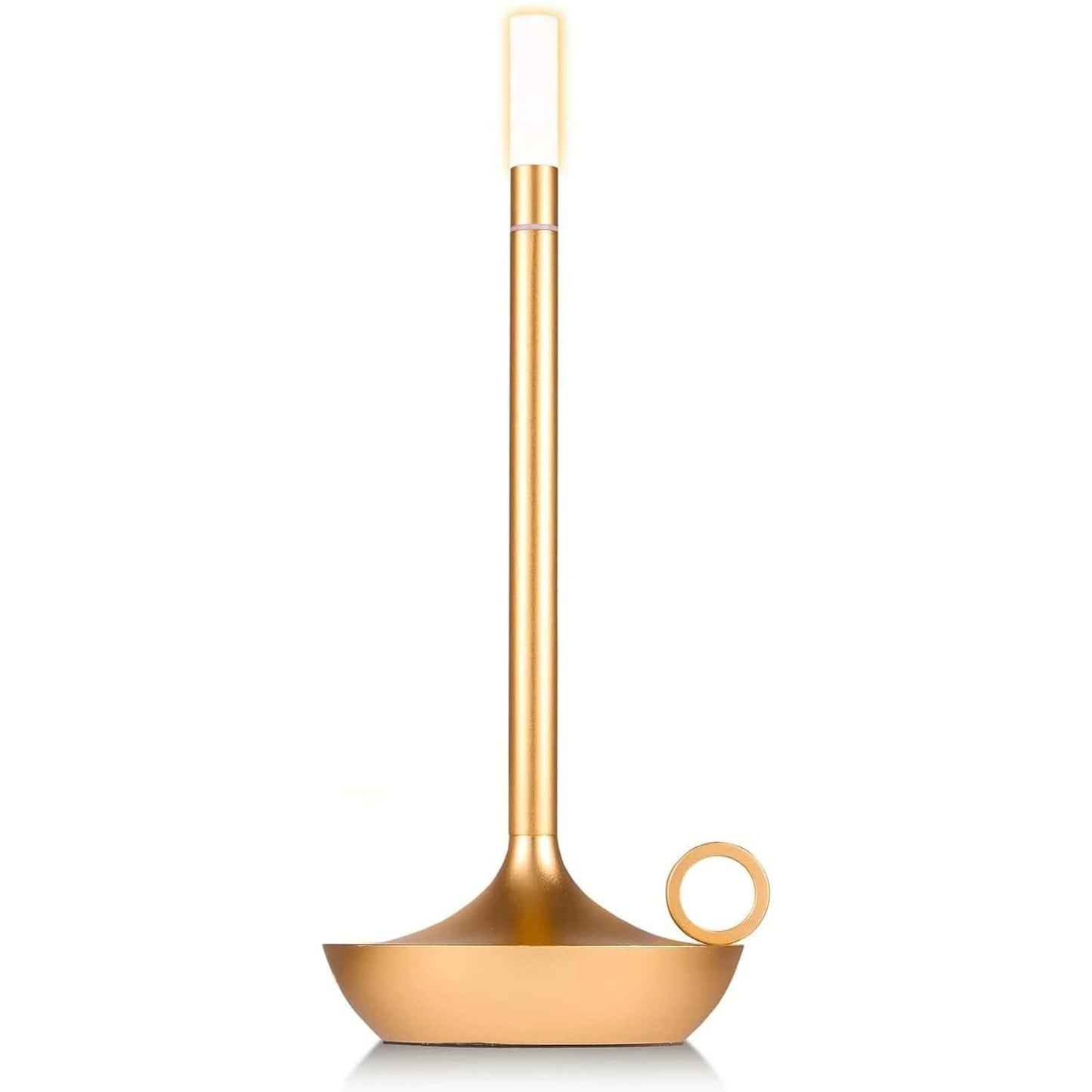 Verthara Candlestick Table Lamp Gold