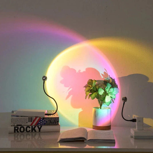 Verthara Color Changing Sunset Lamp USB-Powered