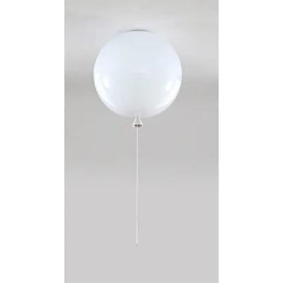 Verthara Colorful LED Ceiling Light Fixture for Kids' Rooms – Energy-Efficient Balloon Design, Eye-Safe Illumination White / Dia30cm