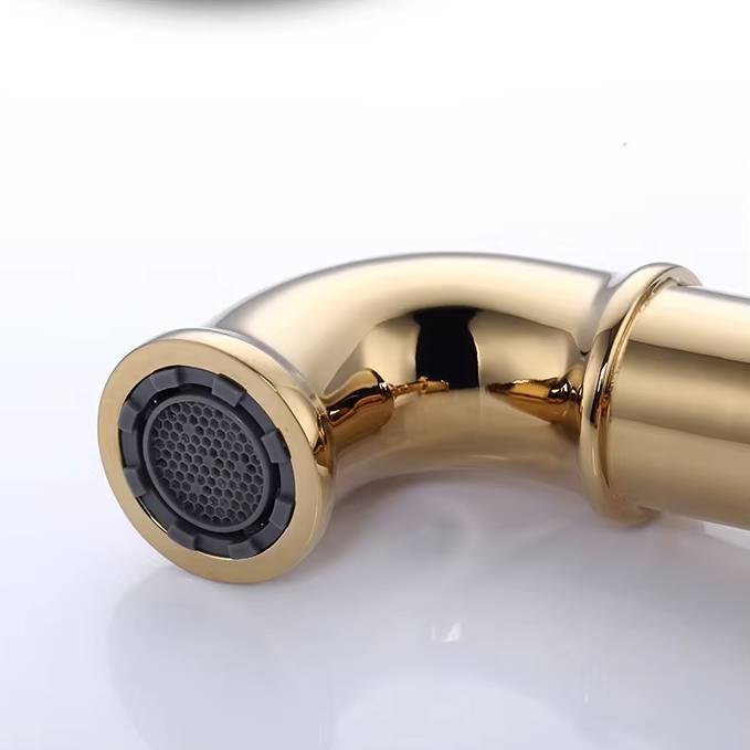 Verthara Contemporary Black Brass Bathroom Faucet with Single Handle Design for Hot and Cold Water Mixing – Stylish Basin Tap