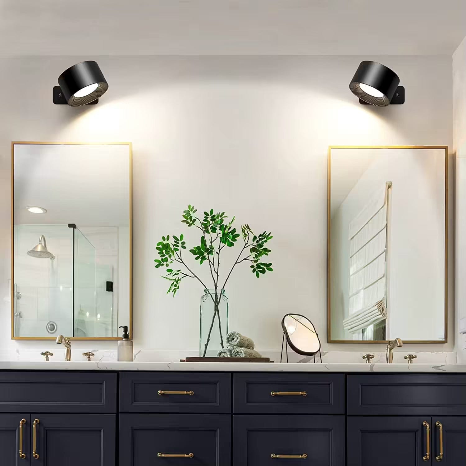 Verthara Cordless Wall Lamp - Battery Operated Light - Ambilume