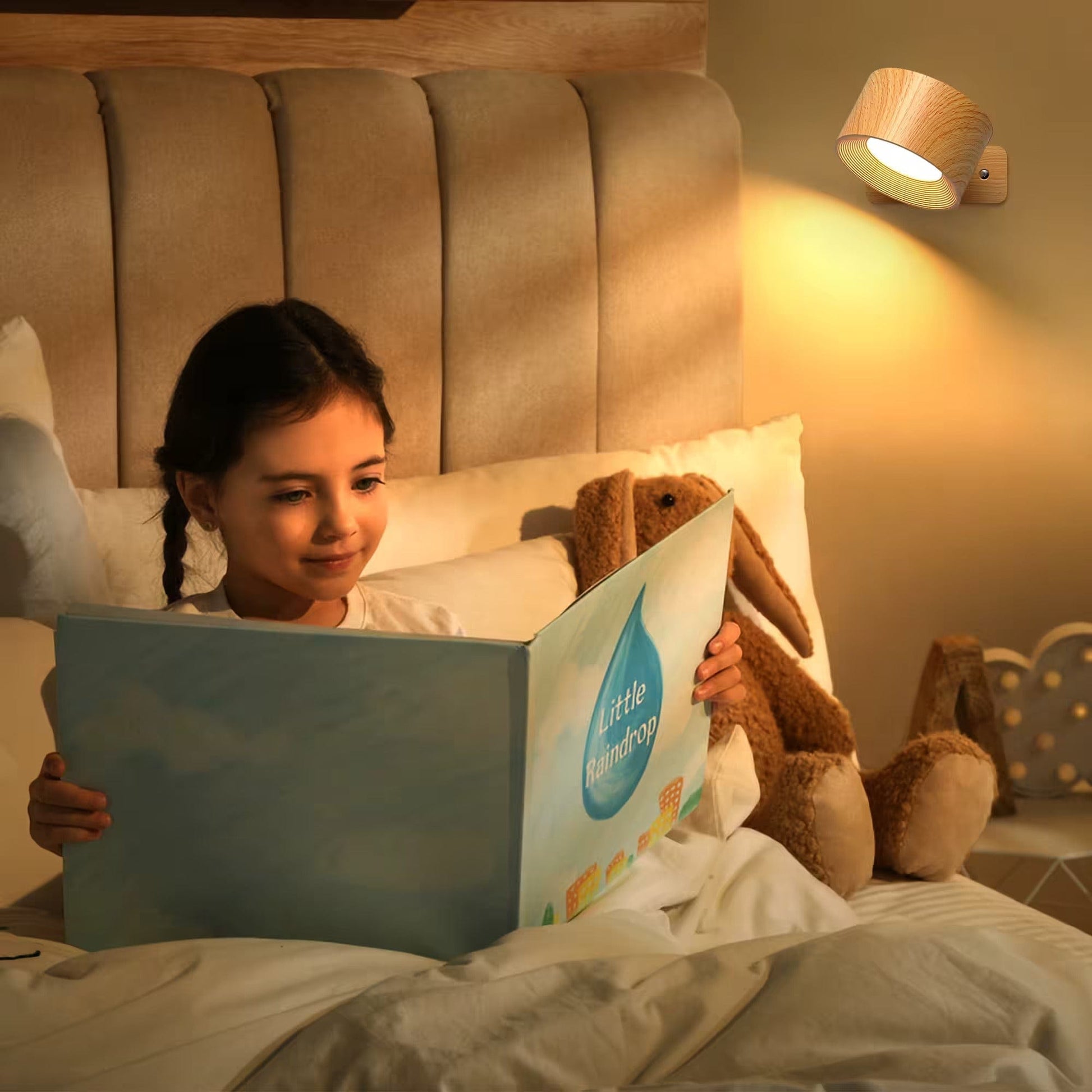 Verthara Cordless Wall Lamp - Battery Operated Light - Ambilume