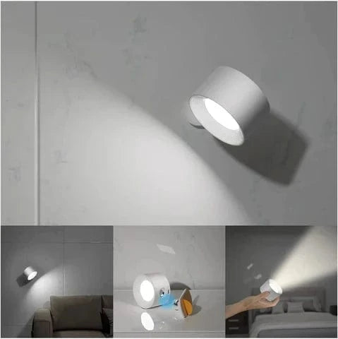 Verthara Cordless Wall Lamp - Battery Operated Light - Ambilume
