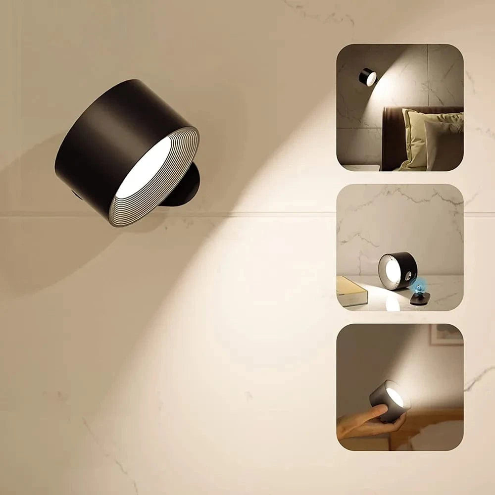 Verthara Cordless Wall Lamp - Battery Operated Light - Ambilume