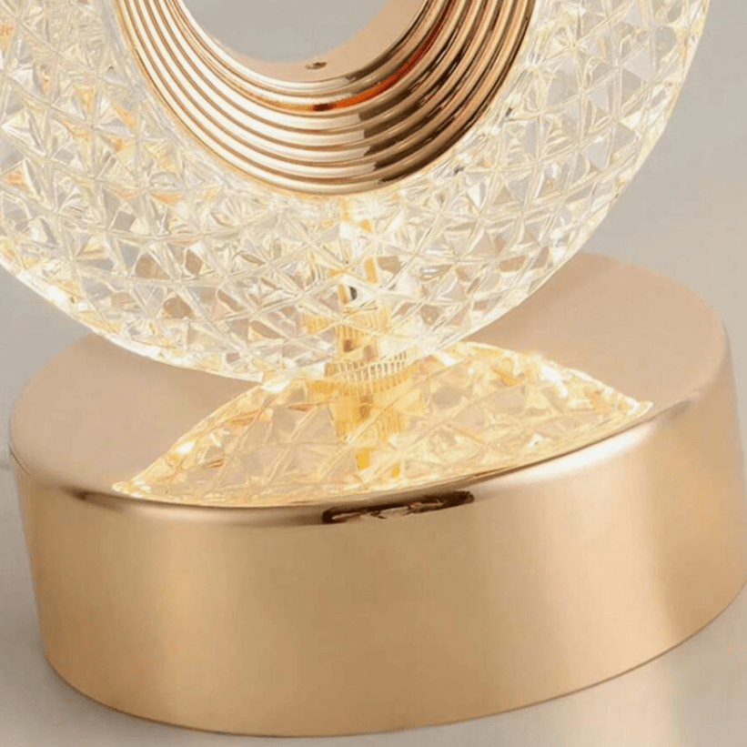 Verthara Crystal Rechargeable Table Lamp