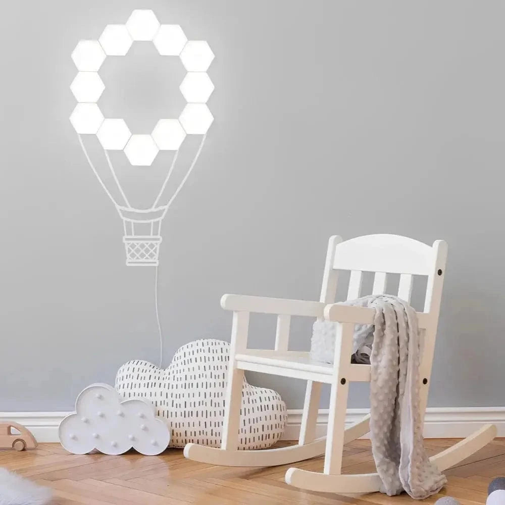 Verthara Customisable LED Hexagon Wall Lights