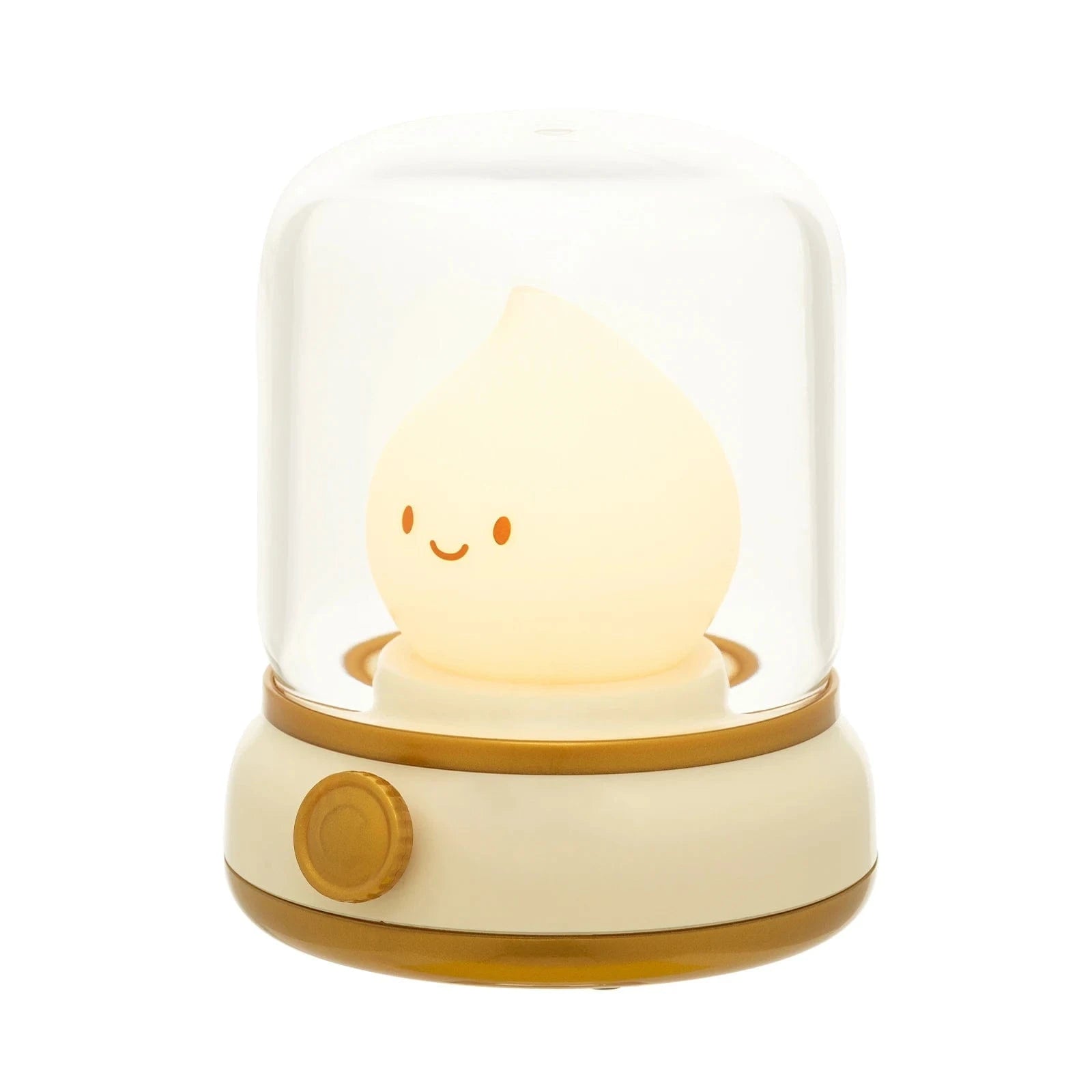 Verthara Cute Mini LED Night Light – Portable Cartoon Table Lamp for Bedroom and Home Decor, USB Rechargeable Yellow