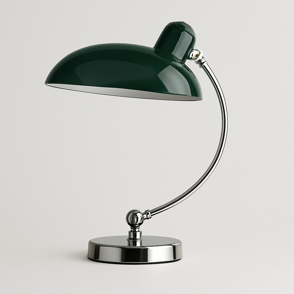 Verthara Denmark Table Lamp - Vintage Bauhaus Design Green / Three color dimming