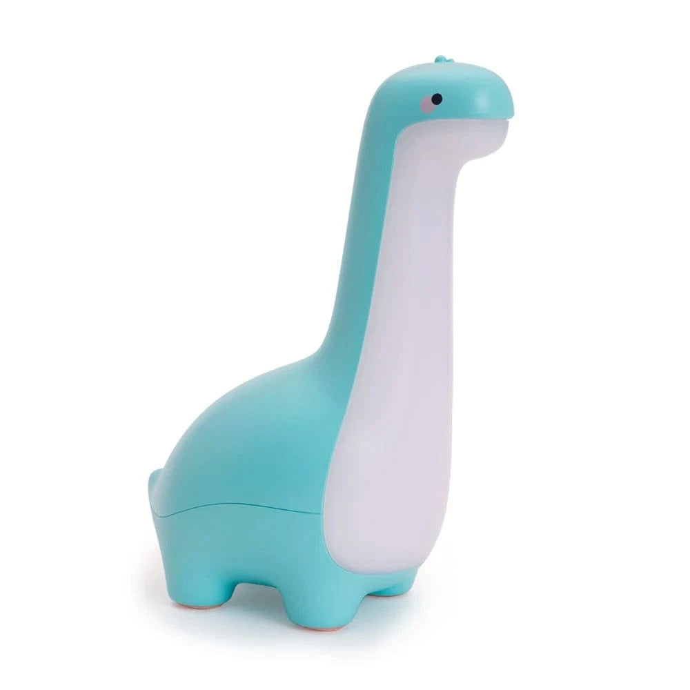 Verthara Dinosaur Night Light with Adjustable Brightness and Timer – USB Rechargeable Kids Night Lamp for Soothing Bedtime Glow Blue