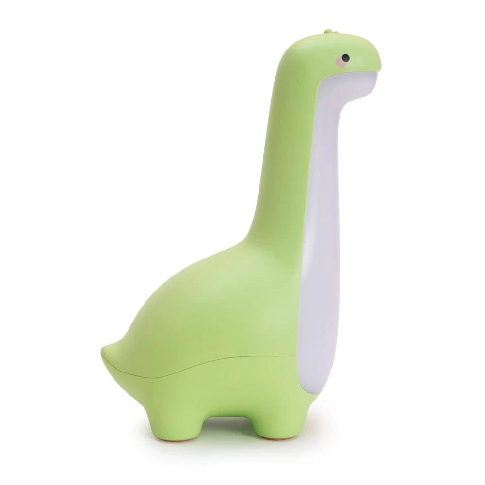 Verthara Dinosaur Night Light with Adjustable Brightness and Timer – USB Rechargeable Kids Night Lamp for Soothing Bedtime Glow Green